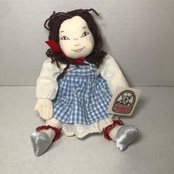 Vintage Wizard of Oz Dorothy Beanie Plush Doll - The Resort, Inc 1999  90's - Picture 1 of 11